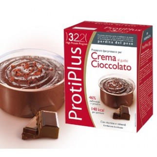 Image of Protiplus Preparato Iperproteico Per Crema Al Cioccolato 6x45g 935723256