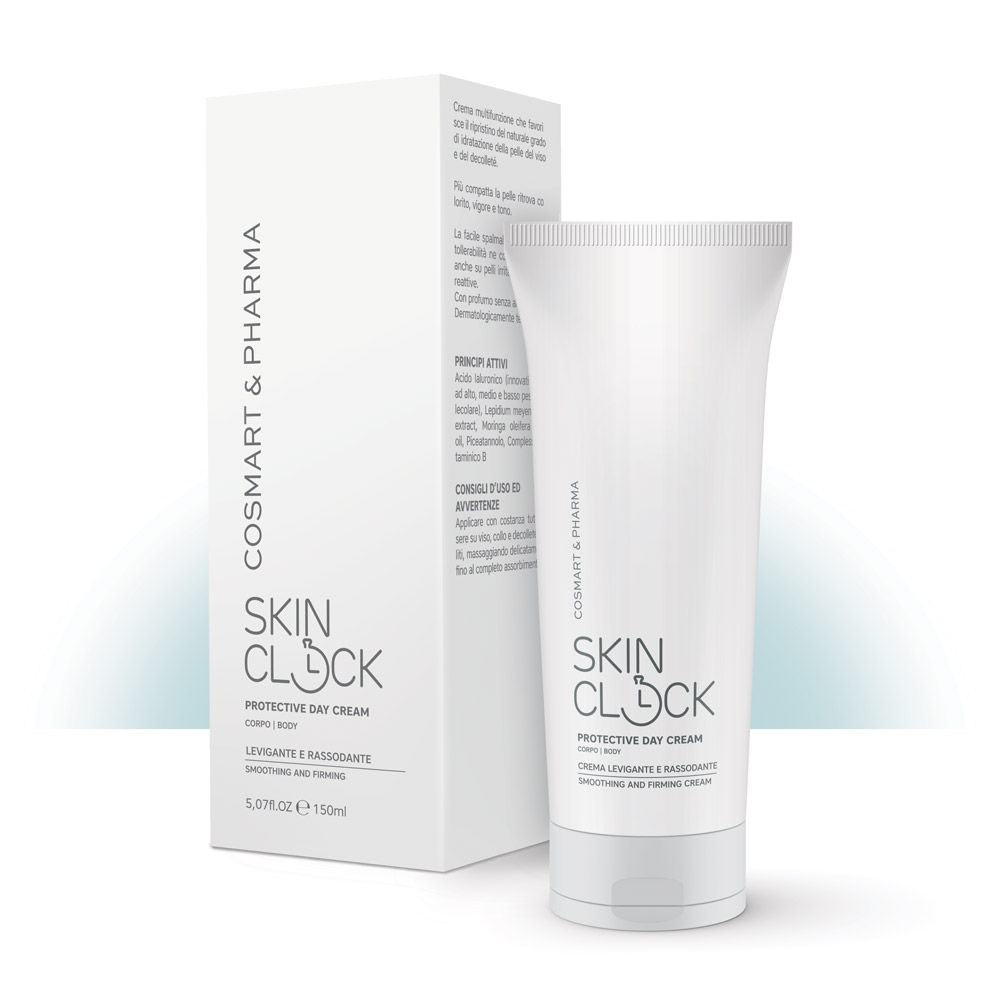 Image of SkinClock Protective Day Cream Corpo Crema Levigante e Rassodante150ml033