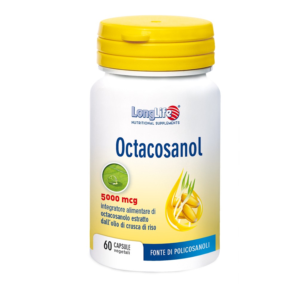 

Longlife Octacosanol Integratore Alimentare 60 Capsule