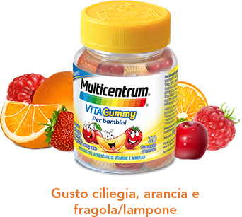 

Multicentrum VitaGummy Per Bambini Integratore Alimentare 30 Caramelle Gommose