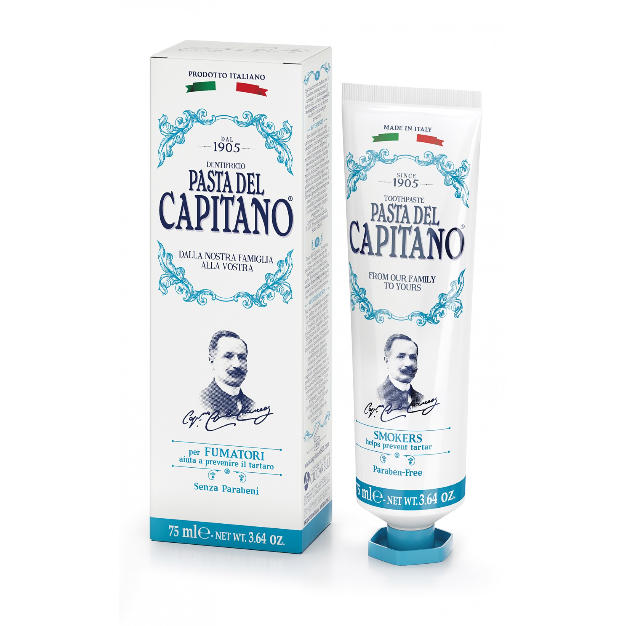 Image of Pasta Del Capitano 1905 Dentifricio Fumatori 75ml033