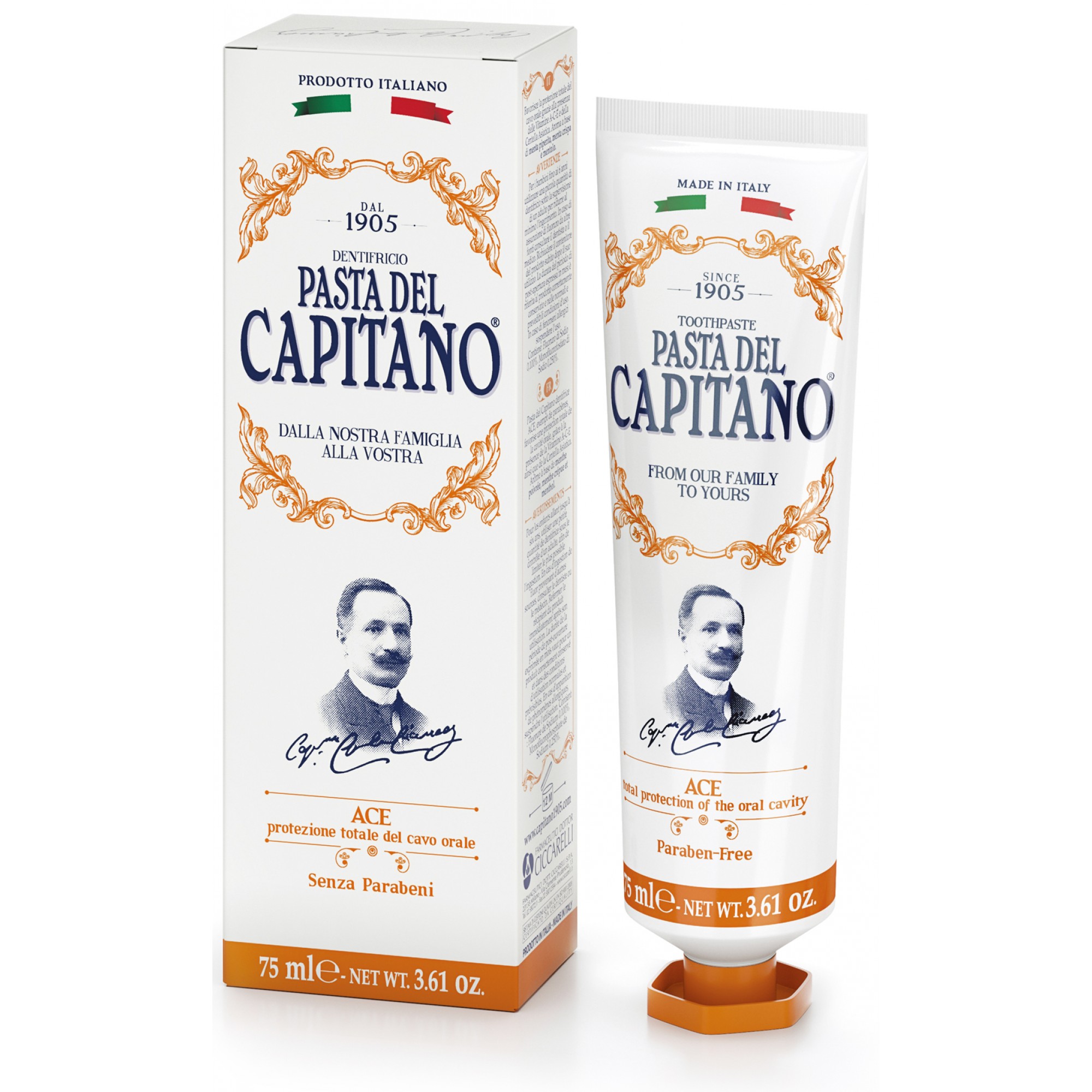 Image of Pasta Del Capitano 1905 Dentifricio Ace 75ml