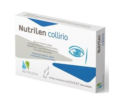 Nutrileya Nutrilen Collirio 10 Fiale Monodose Da 0,5ml