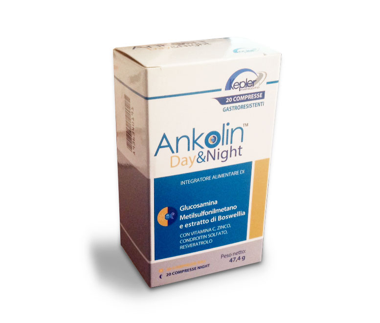 

Kepler Ankolin Day & Night Integratore Alimentare 40 Compresse