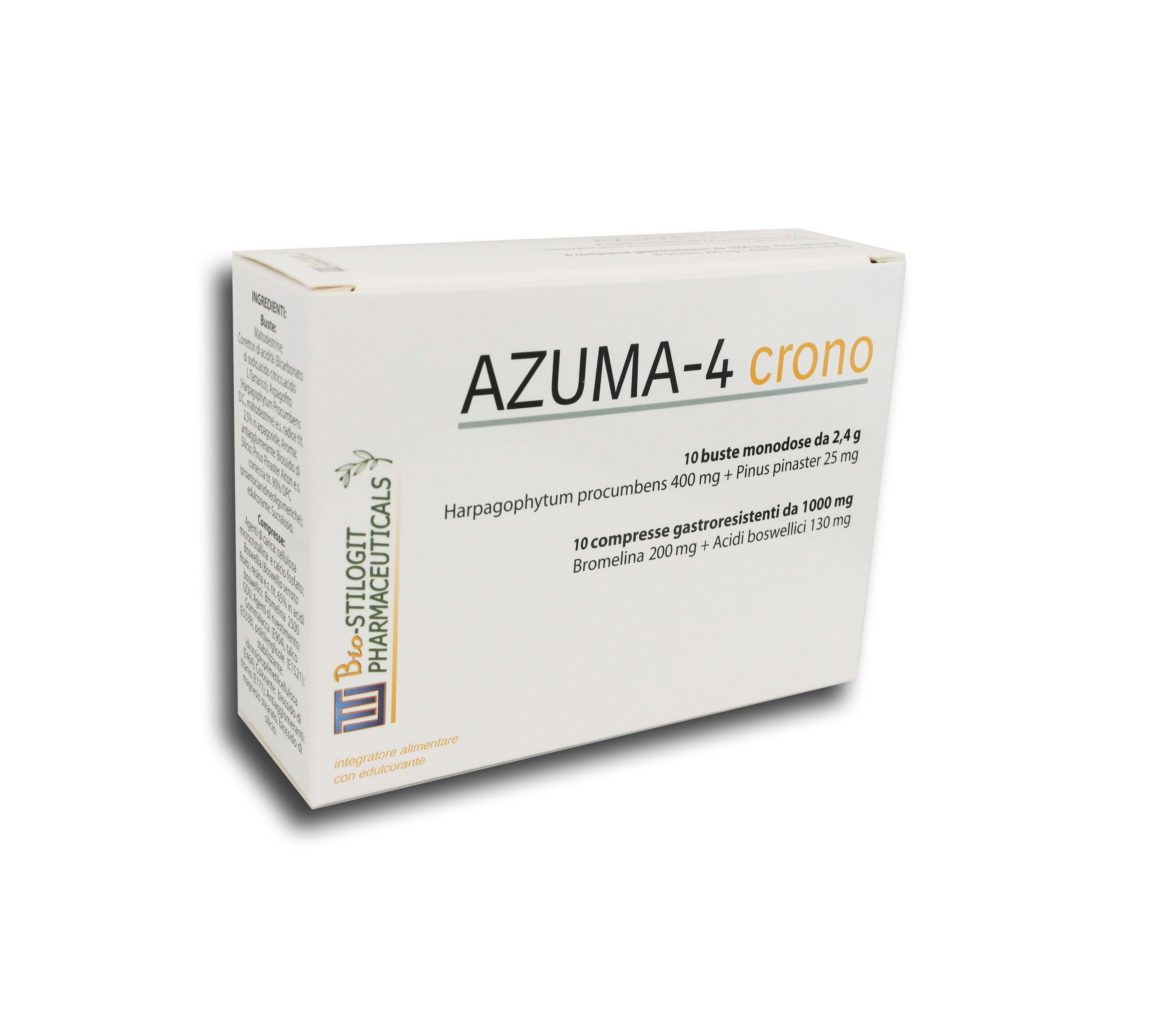 Image of Azuma-4 Crono Integratore Alimentare 10 Compresse + 10 Bustine 937140073