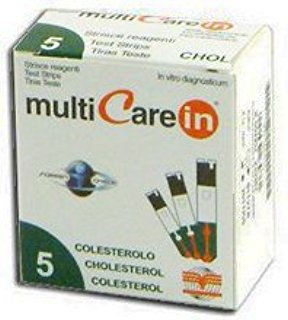 Image of MultiCare IN Colesterolo 5 Strisce Per Autoanalisi 937388510