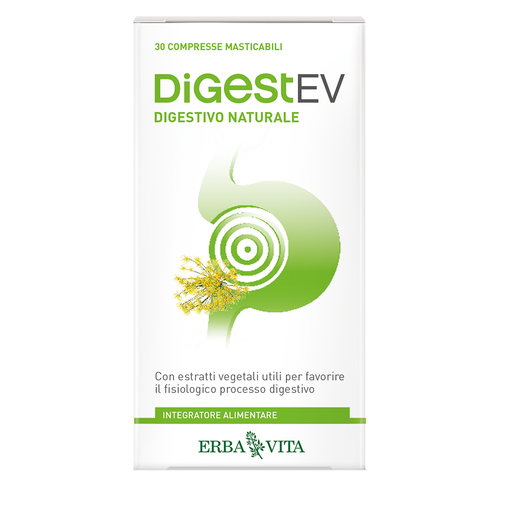 

ErbaVita Digest EV Integratore Alimentare 30 Compresse