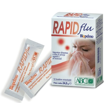 Image of Rapid Flu Biopelmo Integratore Alimentare 12 Bustine 938181548