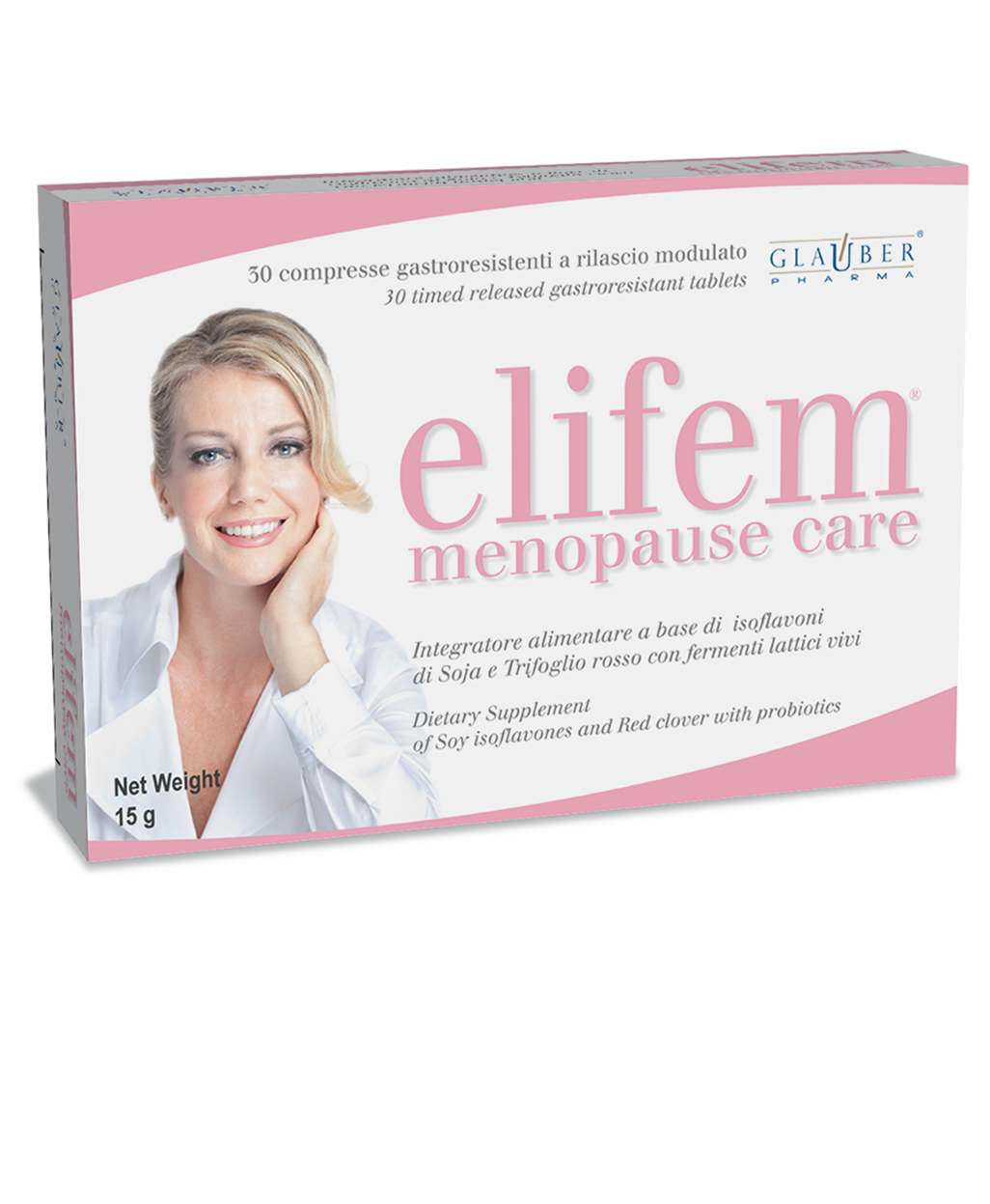 

Glauber Pharma Elifem Integratore Alimentare 30 Compresse