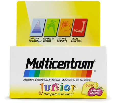 

Multicentrum Junior Integratore Alimentare 30 Compresse Masticabili