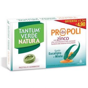 Angelini Tantum Verde Natura Pastiglie Gommose Eucalipto & Miele 30g