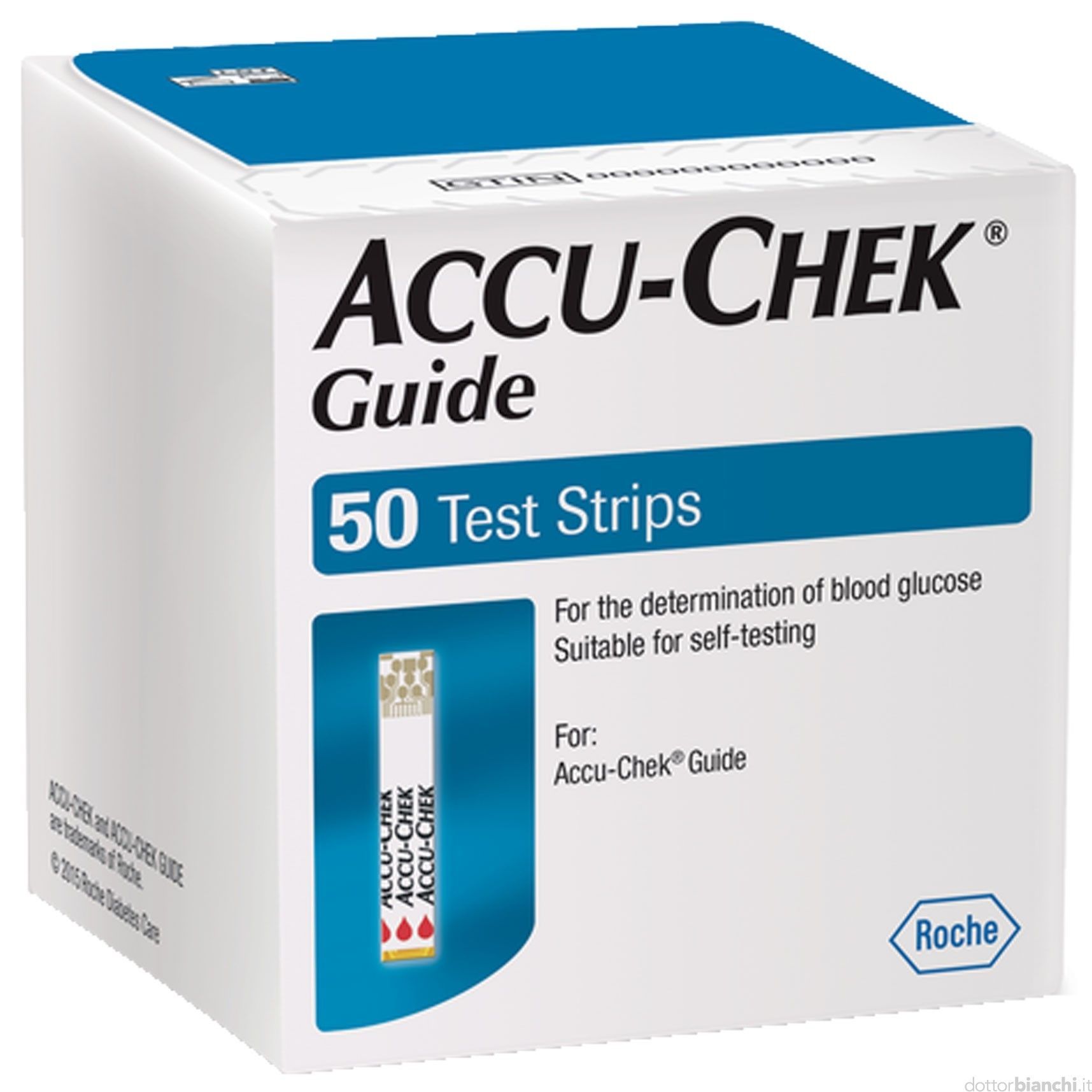 Image of Roche Accu-Chek Guide Striscette Per La Misurazione Del Glucosio 50 Strips 938807676