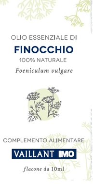 

I.m.o. Linea Vaillant Olio Essenziale Di Finocchio 100% Naturale 10ml