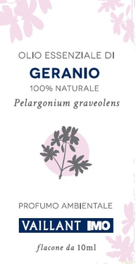 Image of I.m.o. Linea Vaillant Olio Essenziale Di Geranio 100% Naturale 10ml