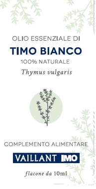 Image of I.m.o. Linea Vaillant Olio Essenziale Di Timo Bianco 100% Naturale 10ml