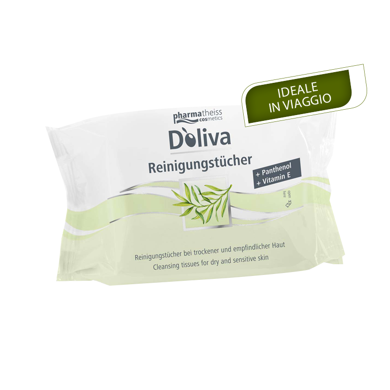 

Doliva Cleansing Tissues 25 Pezzi