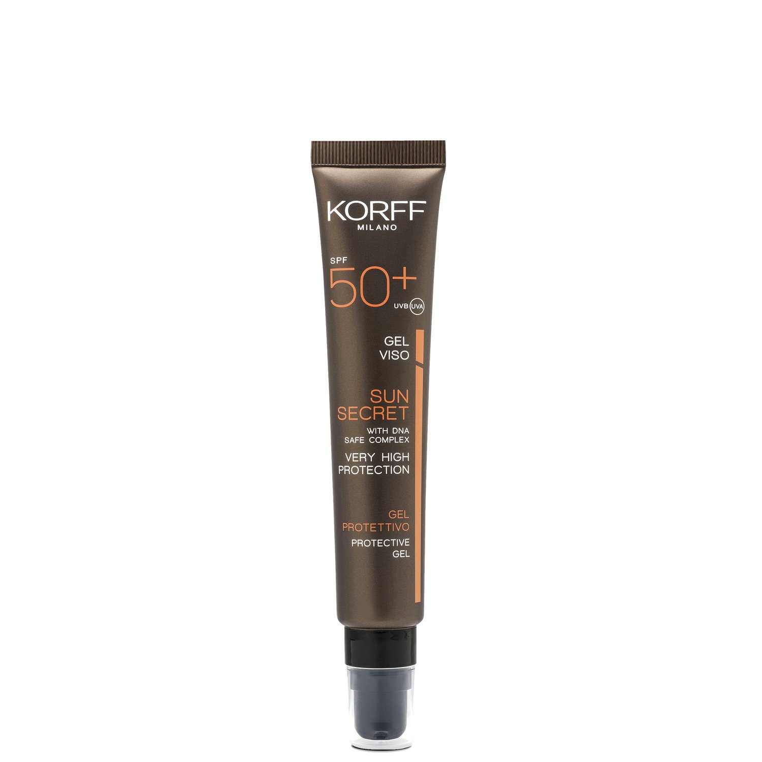 Image of Korff Sun Secret Gel Viso Protettivo Spf50+ 50ml033