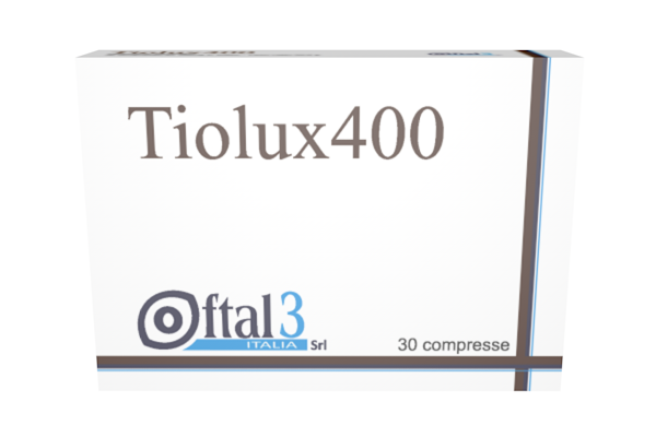 Oftal 3 Italia Tiolux 400 Integratore Alimentare 30 Compresse