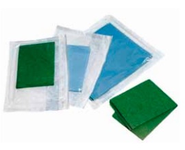 Image of Telo Tnt Biaccoppiato Verde Sterile 35x50cm033