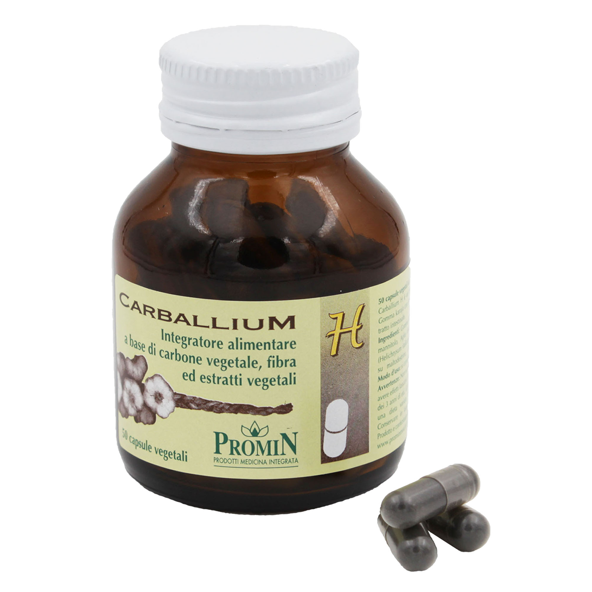 Image of Promin Carballium H Integratore Alimentare 50 Capsule033