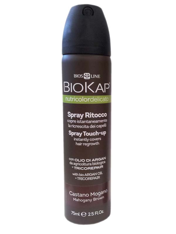 Image of Biokap Nutricolor Spray Ritocco Colore Castano Mogano033