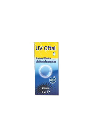 

360 Oftal Uv Oftal Soluzione Oftalmica Lubrificante Fotoprotettiva 10ml