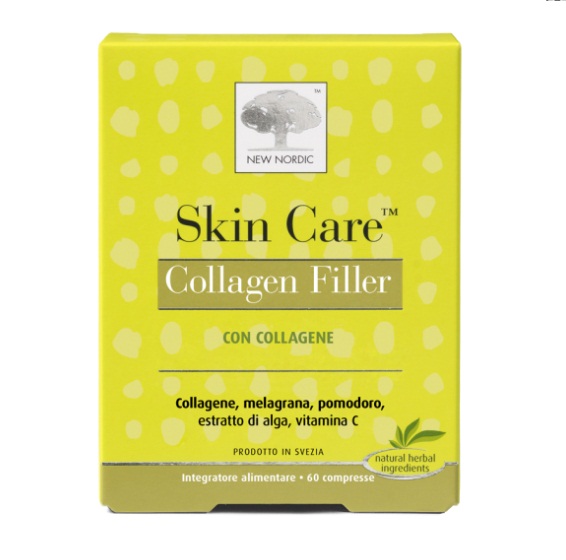 Image of New Nordic Skin Care Collagen Filler Integratore Alimentare 60 Compresse 941192445