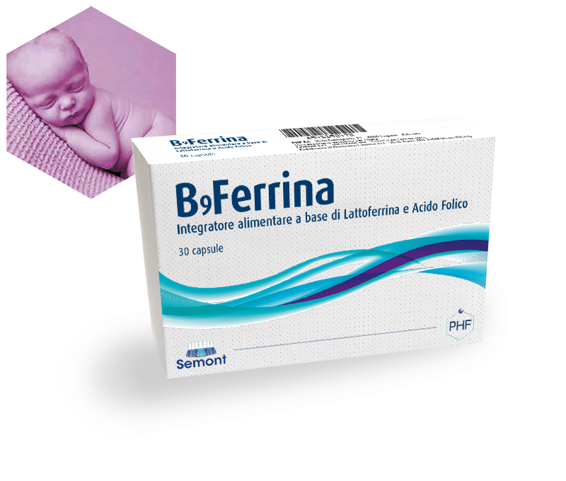 Image of Phf Sa B9ferrina Integratore Alimentare 30 Capsule033