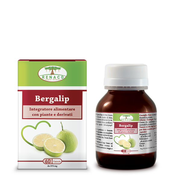 Image of Renaco Italia Bergalip Integratore Alimentare 60 Capsule033