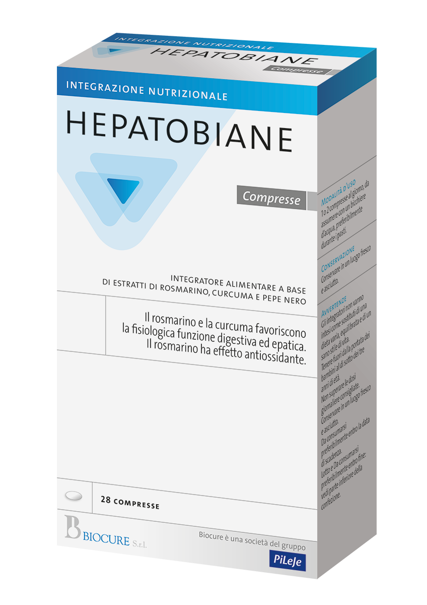 Image of Biocure Hepatobiane Integratore Alimentare 28 Compresse 941584423
