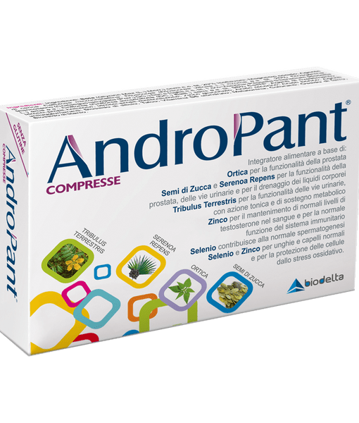 

Biodelta Andropant Integratore Alimentare 30 Compresse