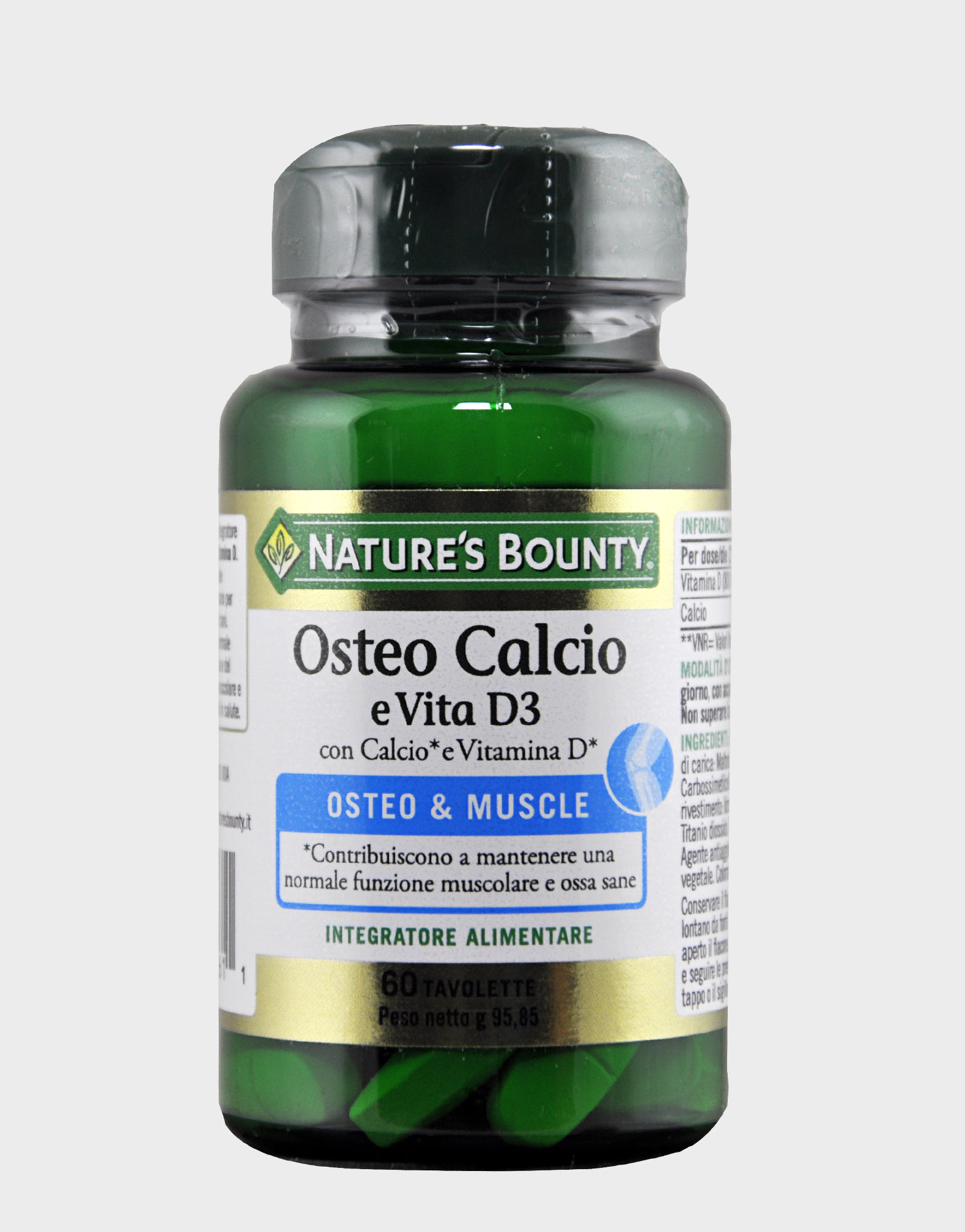 

Osteo Calcio D3 Integratore Alimentare 60 Tavolette