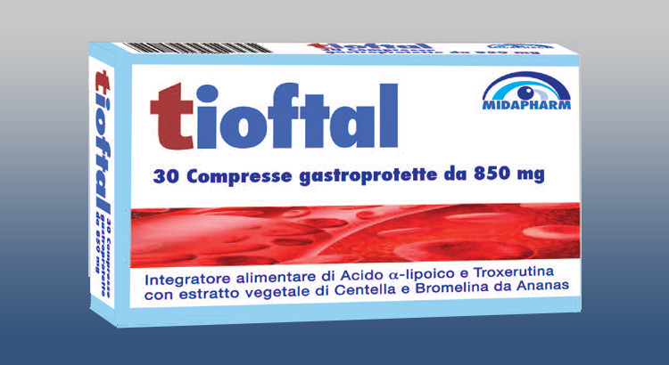 Image of Midapharm Tioftal Integratore Alimentare 30 Compresse Gastroprotette 941959850