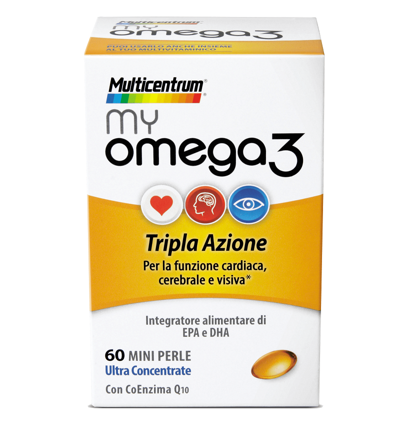 

Multicentrum MyOmega 3 Integratore Alimentare 60 Perle