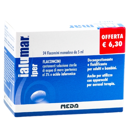 Image of Meda Pharma Ialumar Iper Soluzione Ipertonica 24 Flaconcini Da 5ml Promo