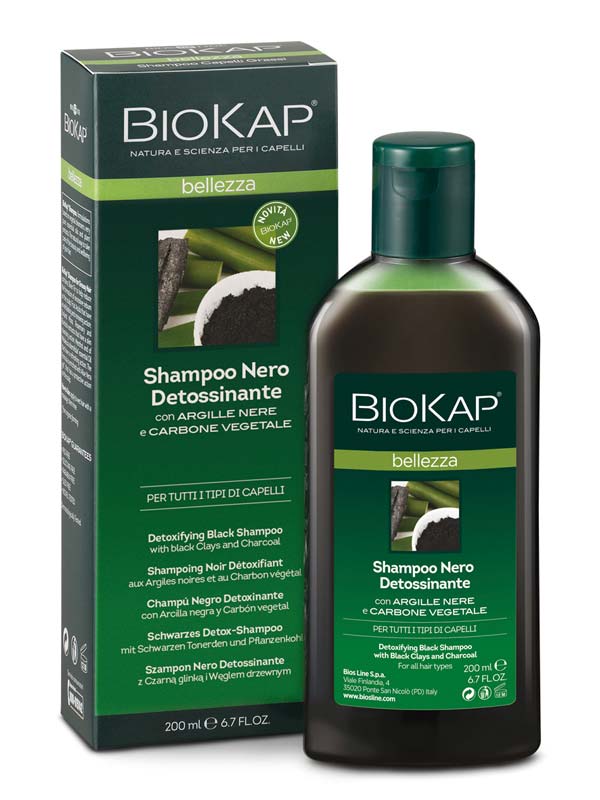 Image of Biokap Shampoo Nero Detossinante 200ml033