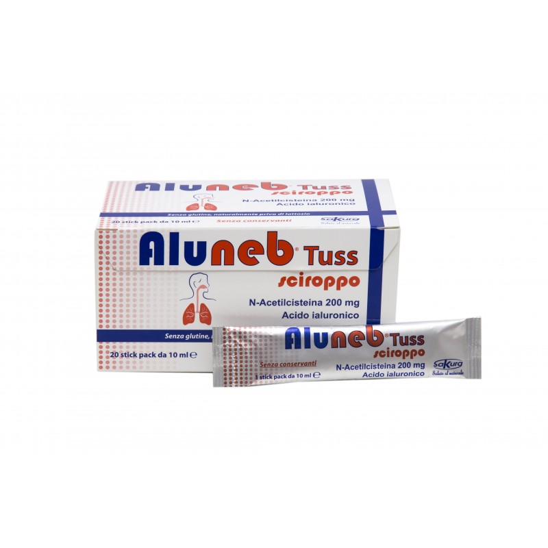 

Sakura Aluneb Tuss Sciroppo 20 Stick Pack Da 10ml