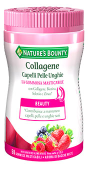 

Nature's Bounty Collagene Capelli Pelle Unghie 60 Gommose Masticabili