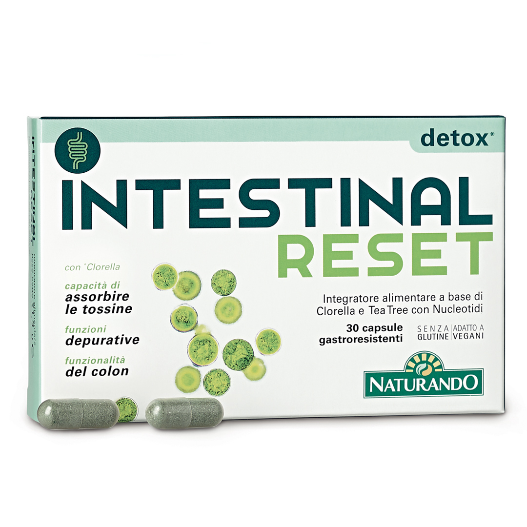 

Intestinal Reset Integratore Alimentare Senza Glutine 30 Capsule Gastroresistenti