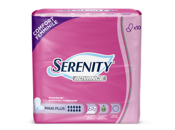 

Serenity Advance Maxi Plus Assorbente Anatomico 10Assorbenti