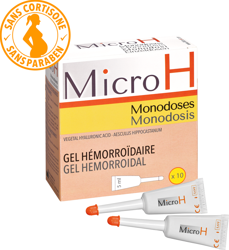 Micro H Monodosi Gel Emorroidi 10 Confezioni Monodose-image