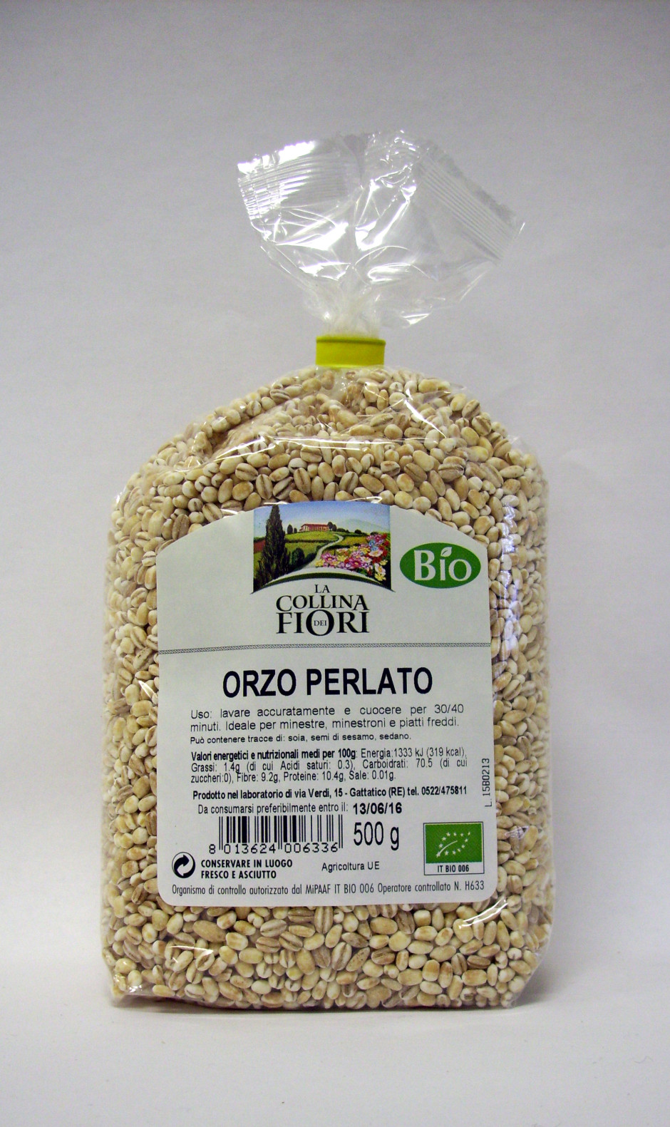 

La Collina Dei Fiori Orzo Perlato Biologico 500g