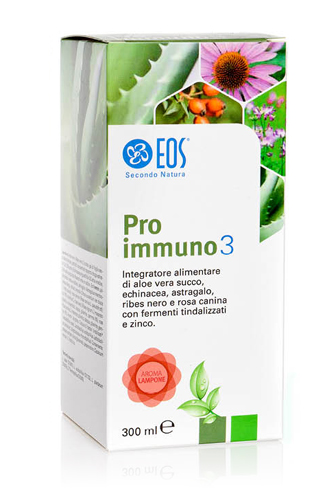 Image of EOS Pro Immuno 3 Lampone Integratore Alimentare 300ml