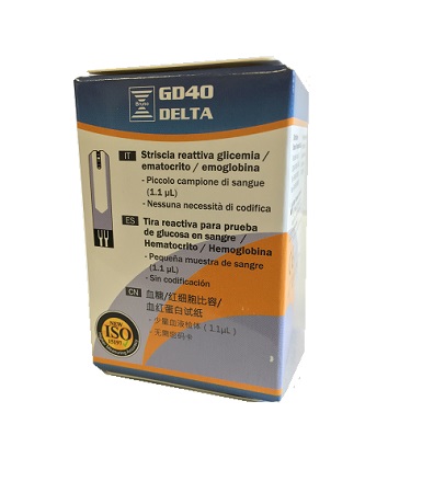 Image of Gd40 Delta Strisce Glicemia 25 Strisce 970302093