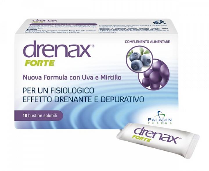 

Drenax Forte Mirtillo Integratore Alimentare 15 Stick Pack