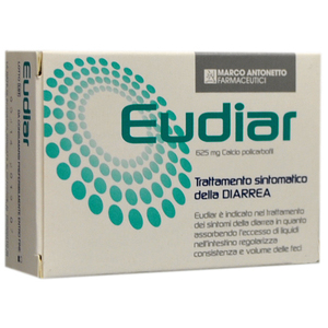 Image of Eudiar Trattamento Sintomatico Della Diarrea 24 Compresse 970379222