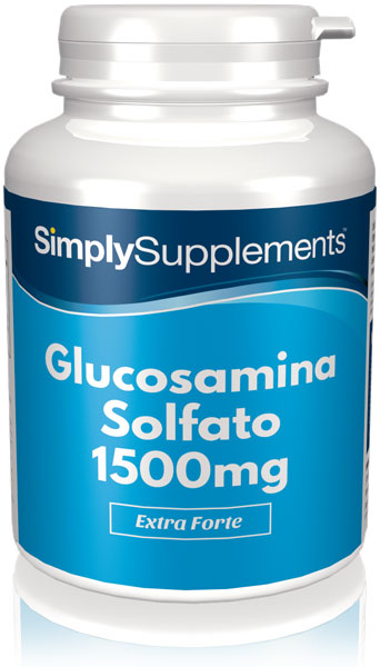 healthaid italia srl simply supplements glucosamina solfato integratore alimentare 30 compresse donna