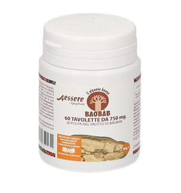 

Baobab Aessere Integratore Alimentare 60 Tavolette Masticabili