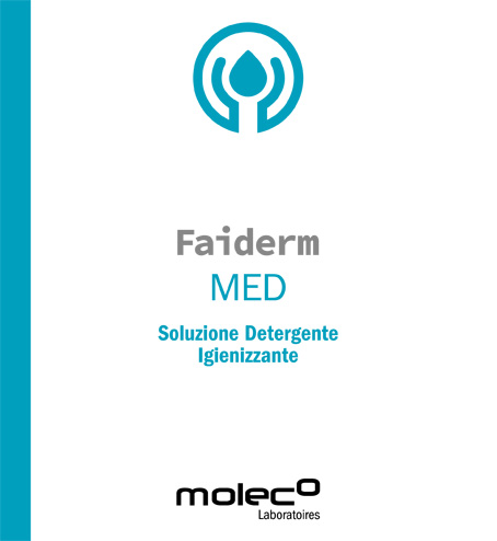 Image of Moleco Faiderm Med Soluzione Detergente Igienizzante 125ml