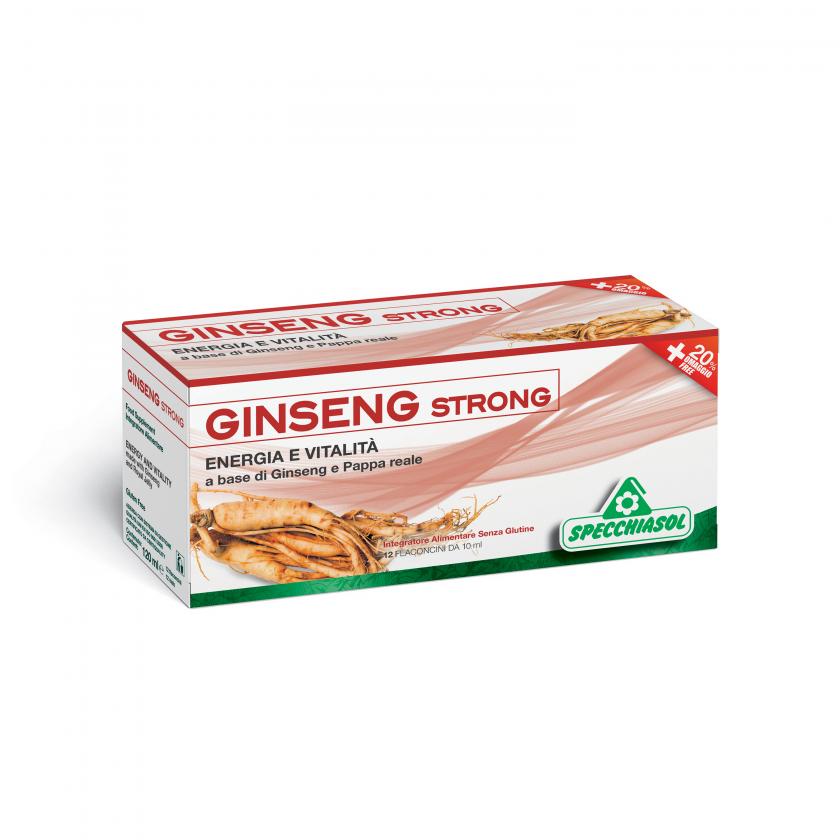 

Specchiasol Ginseng Strong Integratore Alimentare 12 Flaconcini Da 10ml